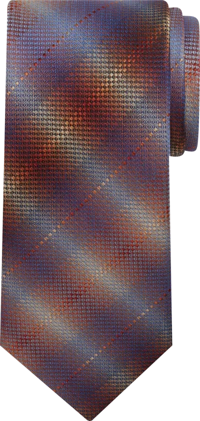 Pronto Uomo Big & Tall Men's Ombre Plaid Tie