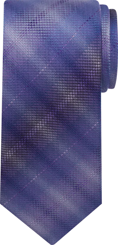 Pronto Uomo Big & Tall Men's Ombre Plaid Tie