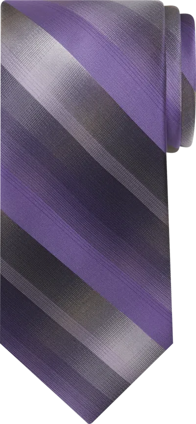 Pronto Uomo Big & Tall Men's Ombre Plaid Tie