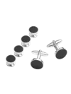 Pronto Uomo Circle Cufflinks & Studs Set