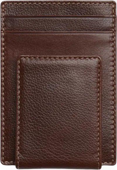 Pronto Uomo Front Pocket Wallet With Magnetic Money Clip