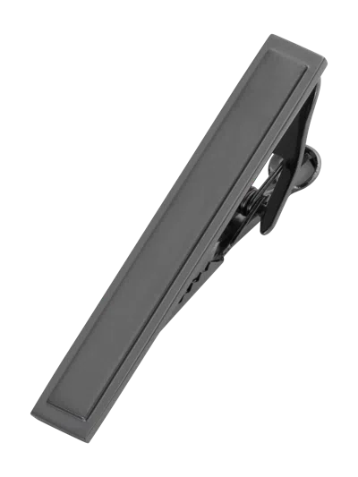 Pronto Uomo Matte And Shiny Tie Bar