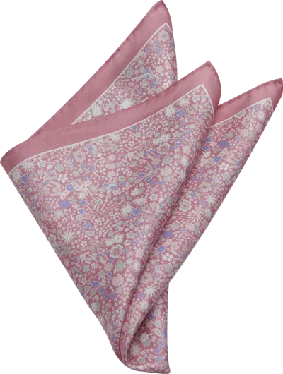 Pronto Uomo Mini Millefiori Floral Pocket Square