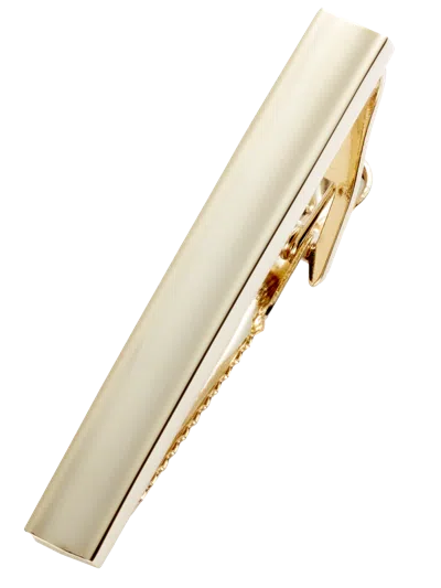 Pronto Uomo Minimalist Metal Dip Curve Tie Bar
