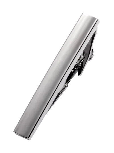 Pronto Uomo Minimalist Metal Dip Curve Tie Bar