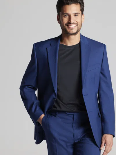 Pronto Uomo Modern Fit 3-piece Suit In Blue