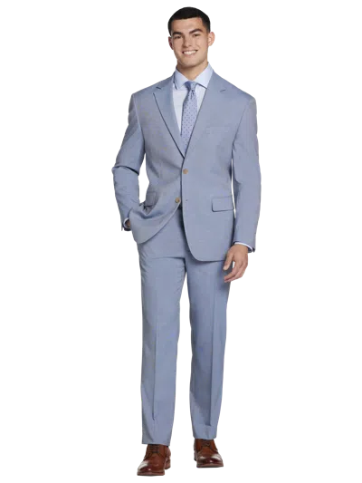 Pronto Uomo Modern Fit Suit In Blue