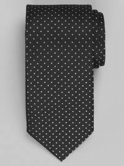 Pronto Uomo Narrow Metallic Pin Dot Tie
