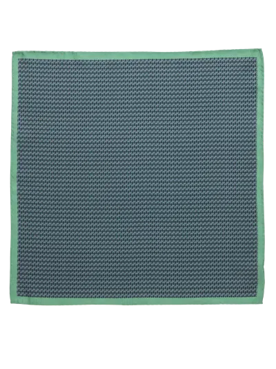 Pronto Uomo Octagon Silk Pocket Square