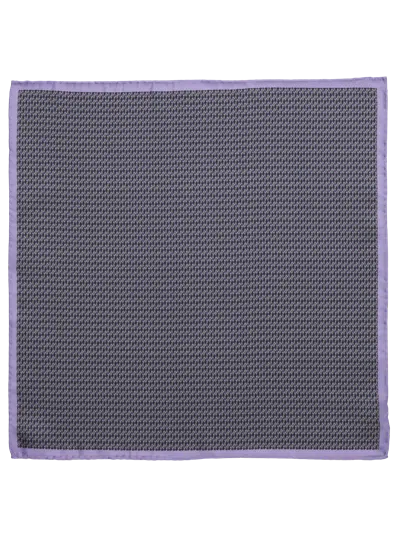 Pronto Uomo Octagon Silk Pocket Square Lilac - Size: One Size - Only Available At Men's Wearhouse
