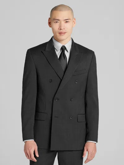 Pronto Uomo Platinum Modern Fit Suit Coat Charcoal - Size: 42 Long - Only Available At Men's Wearhouse In Black
