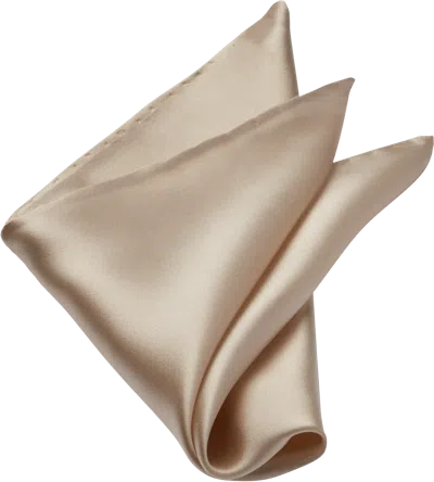 Pronto Uomo Pocket Square In Gold