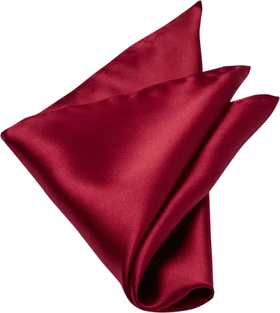 Pronto Uomo Silk Pocket Square Apple - Size: One Size - Only Available At Men's Wearhouse