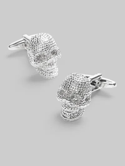 Pronto Uomo Skull Cufflinks
