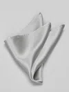 Pronto Uomo Solid Pocket Square In Pattern