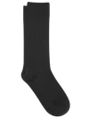 Pronto Uomo Solid Ribbed Tux Socks, 1-pair