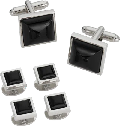 Pronto Uomo Square Cufflinks & Studs Set