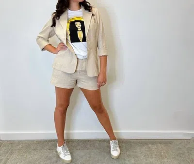 Proof Of Concept Riri Tee In White In Gold