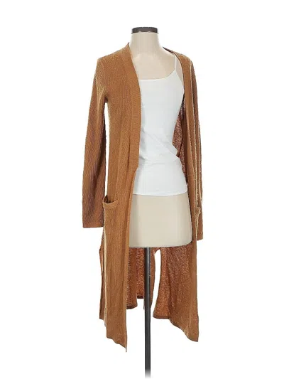 Pre-owned Propaganda Agency Cardigan Sweater In Brown