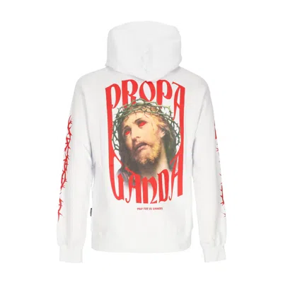 Propaganda Crown Hoodie White Men's Hoodie