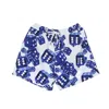 Propaganda Dice Swim Trunks Men's Swim Shorts Blue/white In Multi