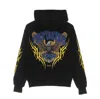 Propaganda Eagle Hoodie Black Men's Lightweight Hooded Sweatshirt In Black