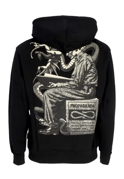 Propaganda Hoodie Man Dream Hoodie Black