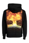 Propaganda Hoodie Man Ribs Atomic Hoodie Black In Black