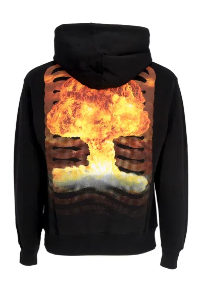 Propaganda Hoodie Man Ribs Atomic Hoodie Black