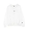 Propaganda Lightweight Hooded Sweatshirt For Men Ribs Hoodie White In White