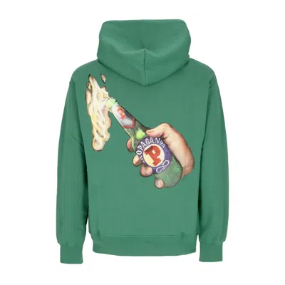 Propaganda Lightweight Hooded Sweatshirt For Men Super Hoodie Green Bottle