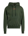 Propaganda Man Sweatshirt Green Size Xs Cotton In Green