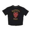 Propaganda Mefisto Men's Buttoned Jacket Jersey Black In Black
