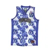 Propaganda Men's Basket Type Tank Top Dice Basket Jersey Blue/white In Blue