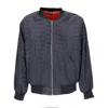 Propaganda Men's Bomber Jacket Ribs Bomber Grey In Grey