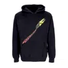 Propaganda Men's Cutter Hoodie Black In Black