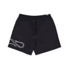 Propaganda Men's Gear Swimtrunk Black Swim Shorts In Black