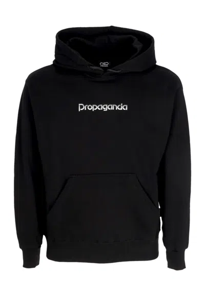 Propaganda Men's Hoodie Apple Hoodie Black