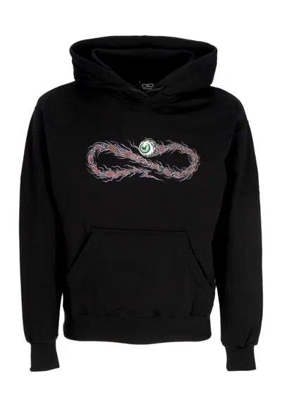 Propaganda Men's Hoodie Logo Badfate Hoodie Black