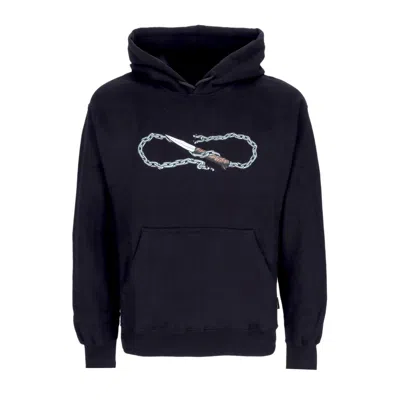 Propaganda Men's Hoodie Logo Chain Hoodie Black