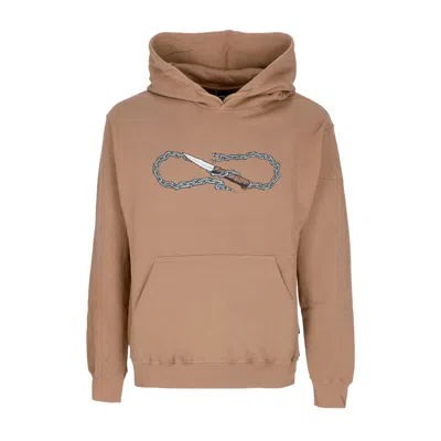 Propaganda Men's Hoodie Logo Chain Hoodie Camel