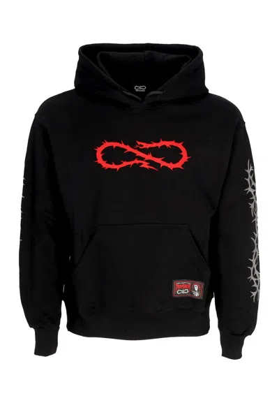 Propaganda Men's Hoodie Logo Crown Hoodie Black