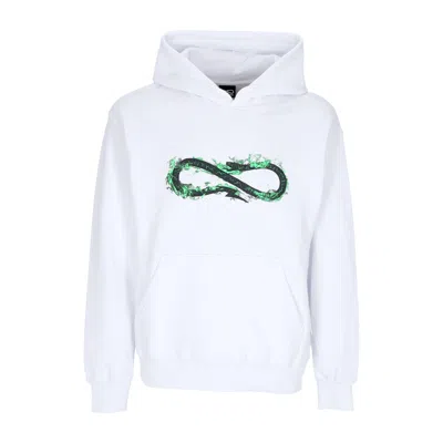Propaganda Men's Hoodie Logo Fire Hoodie White