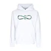 Propaganda Men's Hoodie Logo Steel Hoodie White In White