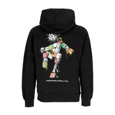 Propaganda Men's Hoodie Novanta Hoodie Black