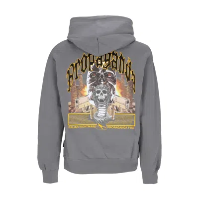 Propaganda Men's Hoodie Saudi Hoodie Grey