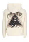 Propaganda Men's Hoodie Triangle Panther Hoodie Bone In Bone