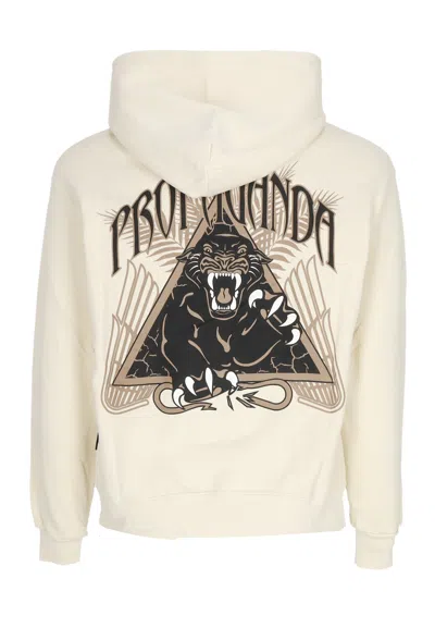 Propaganda Men's Hoodie Triangle Panther Hoodie Bone