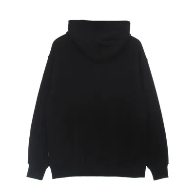 Propaganda Men's Lightweight Hooded Sweatshirt Logo Flame Hoodie Black