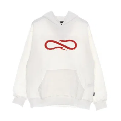 Propaganda Men's Lightweight Hooded Sweatshirt Logo Red Hoodie Natural/red
